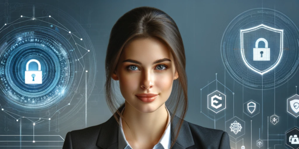 Woman Cybersecurity analyst